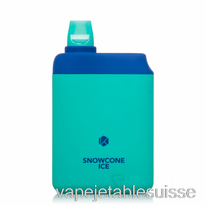 Vape Suisse Kado Bar X Pk Marques Pk5000 Cône De Neige Jetable Glace